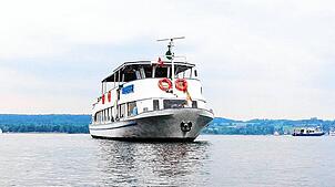 Legt am Samstag, 5. Juli, nicht in Konstanz für eine Ausfahrt mit politischem Inhalt an: Der Besitzer des Motorschiffs „Bodensee“ ist ...