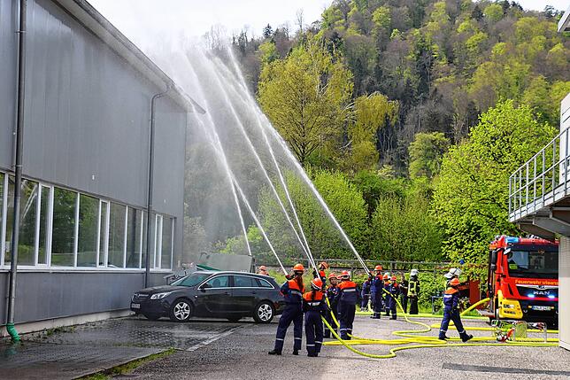 Bild 18: Bilder von der Gesamtübung der Jugendfeuerwehr Radolfzell und den Ortsteilen
