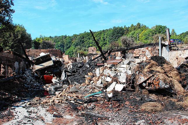 Ein Brand zerstörte in der Nacht vom Dienstag, 31. Juli, auf Mittwoch, 1. August, das historische Hofgut Balisheim in Gaienhofen. Die ...