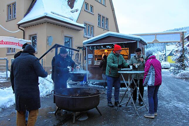 Bild 15: Winterlicher Weihnachtsmarkt in Immendingen
