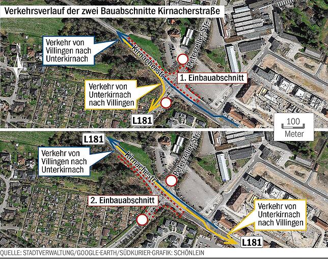 Bild 2: Wieder eine neue Baustelle: Umleitung verwirrt die Autofahrer