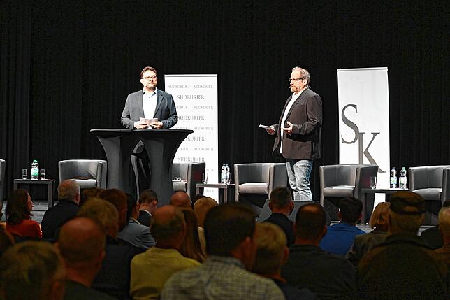 Bild 5: Podiumsdiskussion zur Bundestagswahl: Bilder aus der SÜDKURIER-Wahlarena in der Stadthalle Waldshut