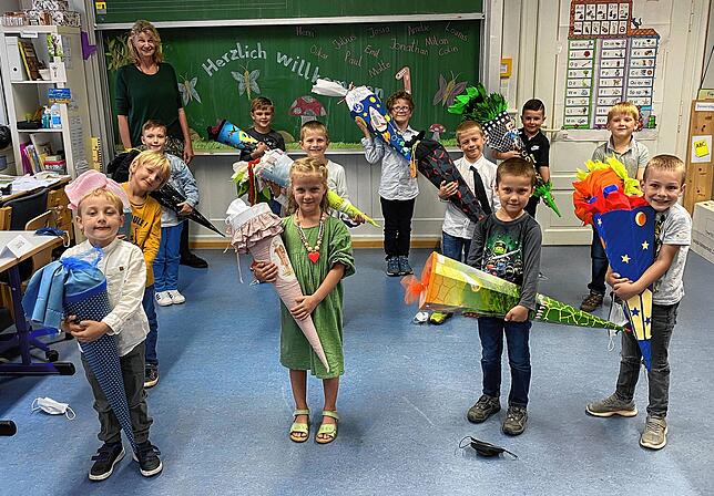 Bild 31: Bilder von der Einschulung: Diese Kinder gehen jetzt in die erste Klasse der Grundschulen in Konstanz, Allensbach und Reichenau