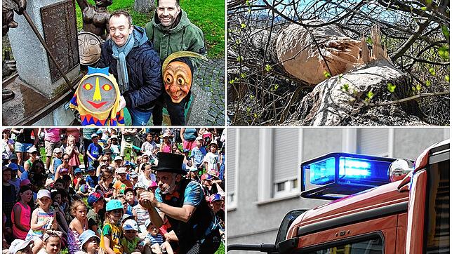 Darum geht es im nächsten Teil des Jahresrückblickrätsels: Die Mondfänger aus Wangen, Biber, ein Fest für Kinder und die Feuerwehr