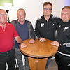 Geehrt für langjährige Mitgliedschaft (v.l.): Sigmar Stoll, Lothar Klotter, Peter Eckert und Sascha Klotter.