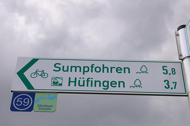 Die Riedsee Runde führt an der Unfallstelle vorbei.