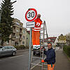 Der Lärmaktionsplan wird mit Tempo-30-Schildern auch in Wollmatingen umgesetzt. In den nächsten Jahren kommen auf den Stadtteil noch ...
