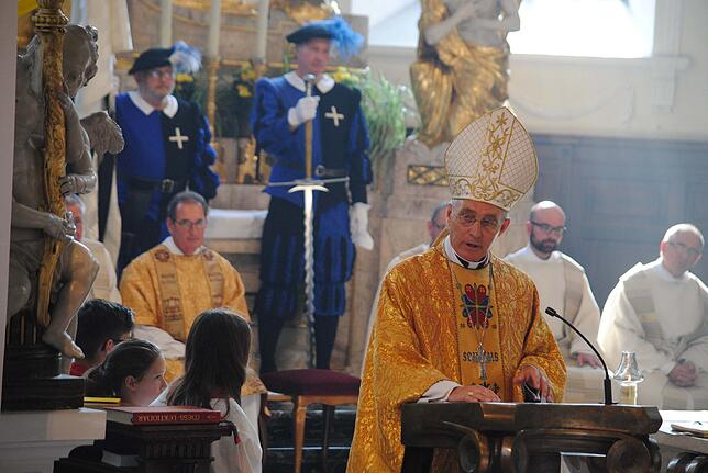 Bild 11: Bilder vom Festgottesdienst zur 550. Waldshuter Chilbi mit Erzbischof Georg Gänswein