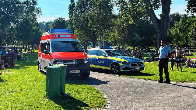 Am Strandbad Hörnle kam es am Samstag, 20. Juli, zu einem ernsthaften Badeunfall, bei dem zwei Schwimmer von einem aufmerksamen ...