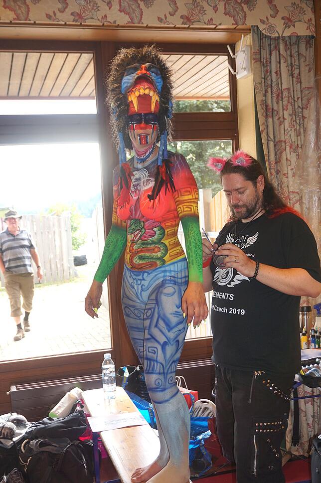 Bild 21: Bilder vom 7. Bodypainting Festival in Titisee