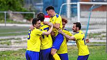 Die SpVgg F.A.L. hatte einen Grund zum Feiern. Sie besiegte den Hegauer FV mit 3:1.