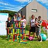 Katja Friedrich, Verena Tabor, Verena Korn und Simone Mayer (von links) vom Förderverein Seekinder Ludwigshafen haben sich mit ihren ...