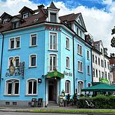 Der Logan‘s Irish Pub liegt fast am Seerhein. Ganz in der Nähe des Herosé-Parks und der Fahrradbrücke.