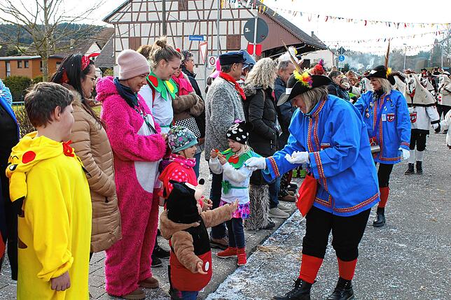 Bild 12: Bilder vom Narrentreffen in Winterspüren &ndash; Teil 2