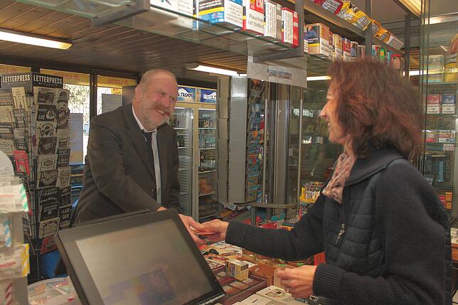 Bild 16: Ein Kiosk-Tag auf viermetersiebzig Kassenbon ablesbar