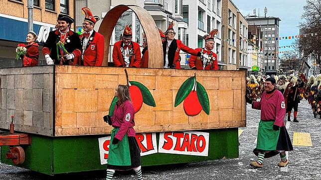 Bild 15: Großer Häfler Narrensprung in der Innenstadt &ndash; Teil 3