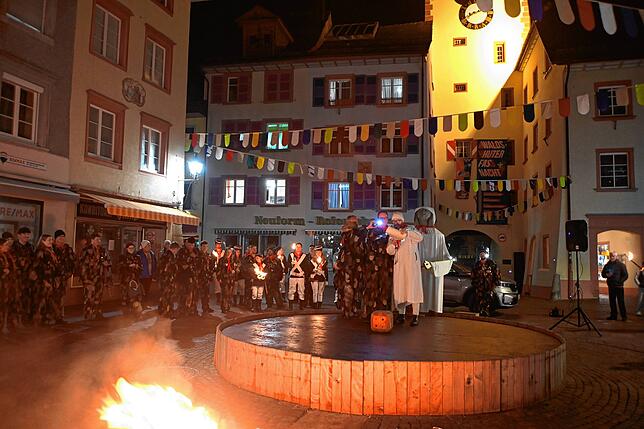 Bild 17: Narro-Zunft-Waldshut begrüßt Michael Bachmann als neuen Narro