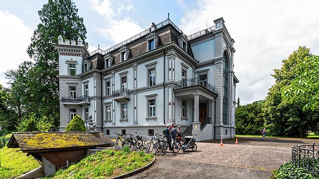 Die Villa Himmelrych in Bad Zurzach wurde Ende des 19. Jahrhunderts gebaut.