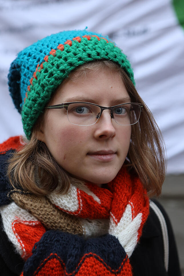 Maja Werner, Aktivistin von Fridays-for-Future Konstanz.