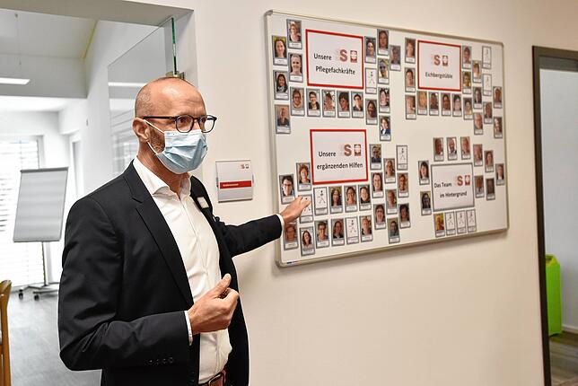 Bild 2: Neue Räumlichkeiten der Kirchlichen Sozialstation Blumberg offiziell eingeweiht