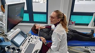 Die Gefäßchirurgin Kristina Korsake (Bild) und ihr Mann Jonas Korsakas betreiben gemeinsam das Medizinische Versorgungszentrum PI in der ...