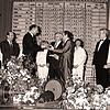 Bei den Europa- und Weltmeisterschaften der Junioren 1986 in der Donauhalle: Der damalige OB Bernhard Everke (links) und sein Vize ...