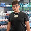 Giuseppe Pezzarossa arbeitet seit mehr als zwei Jahren in einem Kreuzlinger Snus-Geschäft.