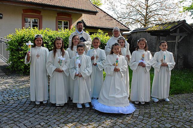 Kommunion in Hochsal.