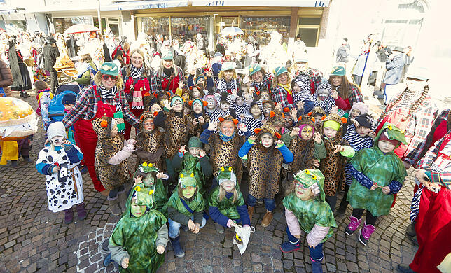 Bild 25: Bilder vom Kinderumzug in der Donaueschinger Innenstadt