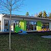 Bleibt bis auf Weiteres für Kinder mit negativem Schnelltest geöffnet: Die zur Kindertagesstätte &bdquo;Im Donaupark&ldquo; gehörende ...