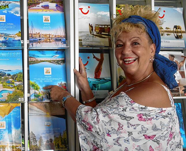 Ingrid Lippmann-Köybasi, Inhaberin von Lippmann Reisebüro, empfiehlt im Moment Reisen mit dem Auto nach Italien oder Kroatien.