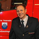 Gerd Wimmer, Kommandant der Donaueschinger Feuerwehr
