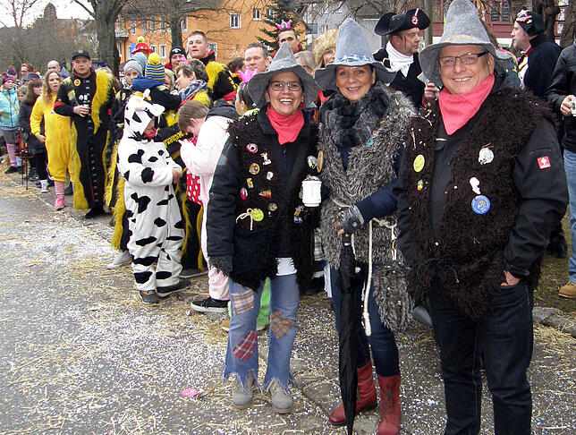 Zuschauer an der Ergat.