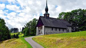 Die Katholische Kirche in Wittenschwand.