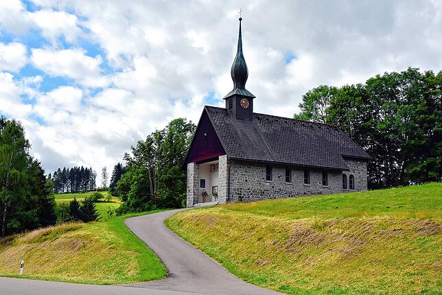 Die Katholische Kirche in Wittenschwand.