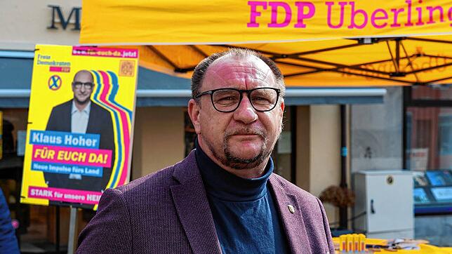 Sehr erfolgreich: Klaus Hoher, FDP.