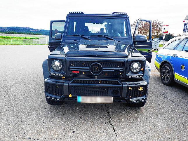 Dieses Auto kam aus Großbritannien.