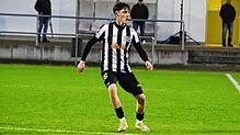 Fokussiert, laufstark, treffsicher: Maximilian Rudy ist Stürmer bei der A-Jugend des FC 08 Villingen, die im Pokalfinale auf den SC ...