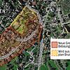 Um diese geplante Änderung des Bebauungsplans ging es in der jüngsten Sitzung des Gemeinderats. Quelle Gemeinde Öhningen, Bild Google Earth