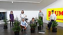 Vertreter des Rehmann-Museums und des Juraparks Aargau vereint (von links): Anna Hoyer, Patrizia Solombrino, Michael Hiltbrunner, Helene ...