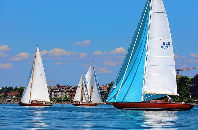 Bild 33: Wassersport im Mittelpunkt der Bodenseewoche