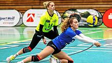 Für die Villinger Drittliga-Volleyballerinnen Lisa Grünwald (rechts) und Sonja Kühne geht am Samstag die neue Saison los.
