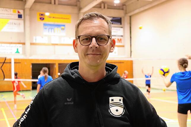 Christof Kraußer, Leiter der Volleyball-Abteilung und Teammanager 2. Bundesliga.