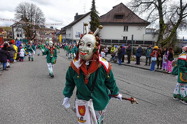 Bild 15: Tierisch was los beim Umzug am Fasnetmendig: Teil 1