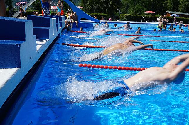 Der Schwimmclub Neptun Waldshut trägt nur seine Stadt- und Vereinsmeisterschaften im Freibad Waldshut aus (im Bild). Der ...
