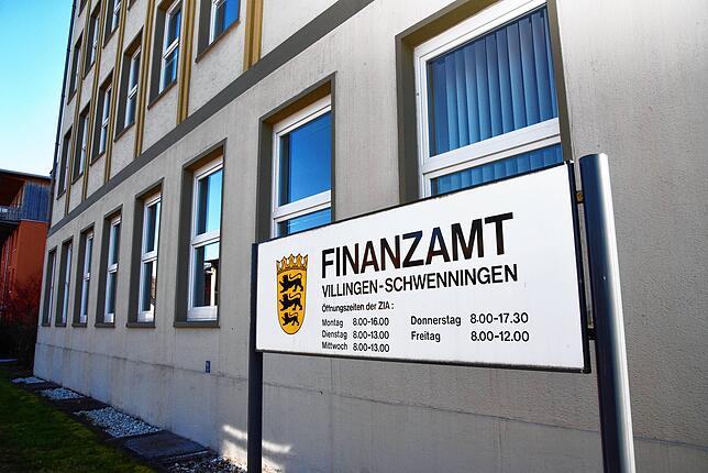 Bei der Hauptstelle des Finanzamts in Villingen arbeiten über 300 Beschäftigte