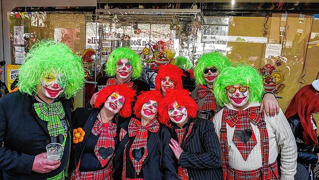 Clowns kommen nie aus der Mode und dürfen an keiner Hoorigen Mess&lsquo; fehlen.