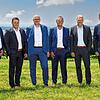 Die Vorstandschefs der drei Volksbanken, die fusionieren wollen: Gerhard Weisser (Volksbank Altshausen eG), Klaus Thaler (Volksbank Bad ...