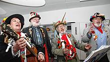 Bild : Fasnet Donaueschingen: Närrische Stimmung im SÜDKURIER-Stüble