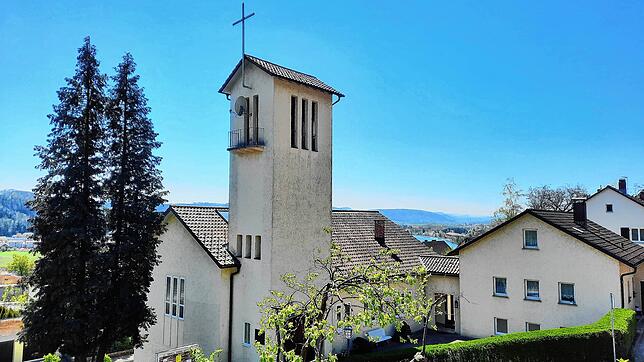Die 1953 eingeweihte Balthasar-Hubmaier-Kirche am Waldshuter Haspel.